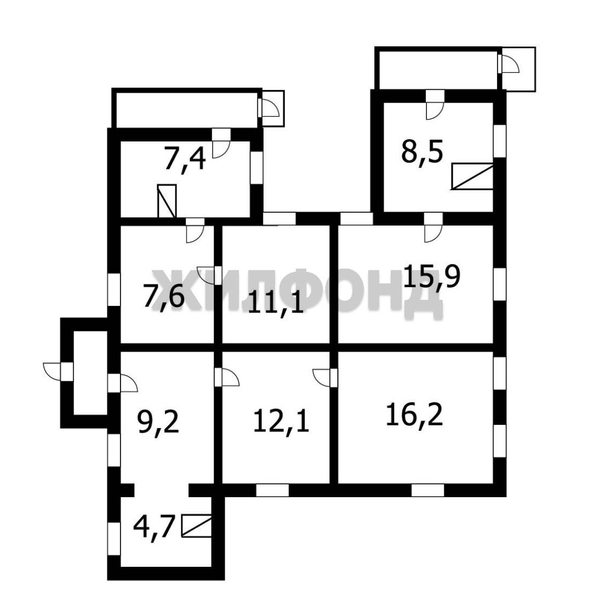 
  Продается дом, 42.2 м², Новосибирск
. Фото 23.