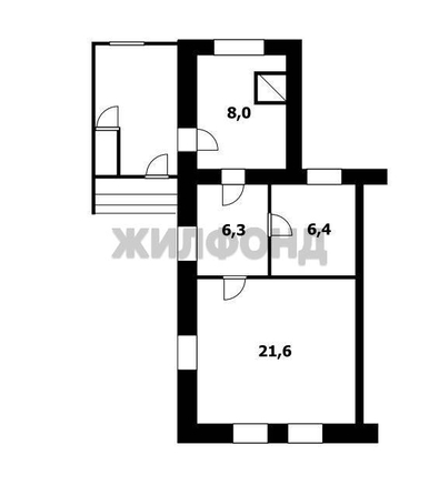 
  Продается дом, 106 м², Новосибирск
. Фото 3.