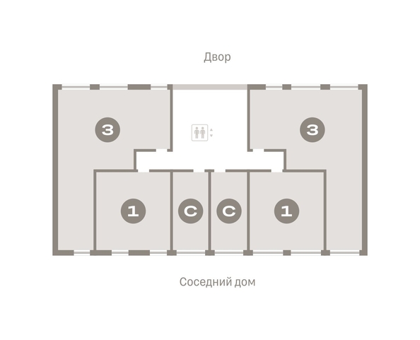 
  Продается студия, 21.55 м², ЖК Европейский берег, дом 45
. Фото 1.