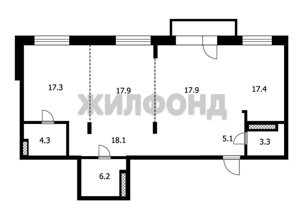 
  Продается 3-комн. квартира, 107.5 м², ЖК Flora Fauna (Флора и Фауна), дом 12а
. Фото 1.