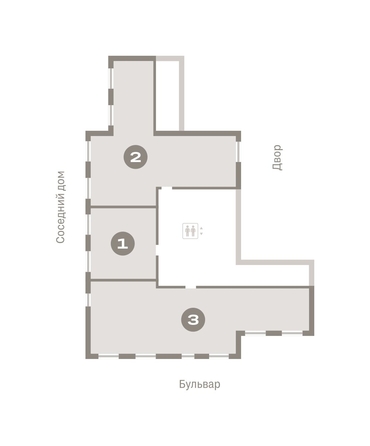 
  Продается 3-комн. квартира, 119.63 м², ЖК Пшеница, дом 5.2
. Фото 1.