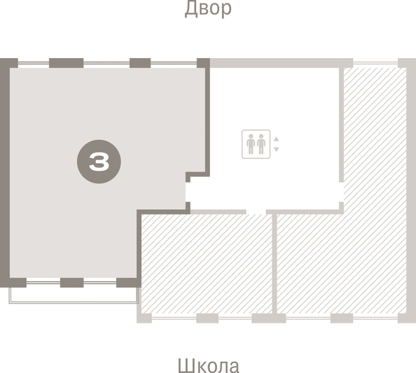 
  Продается 3-комн. квартира 96 м², в ЖК Лебедевский квартал, д 1. Фото 3.