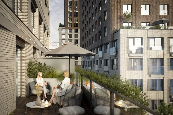 
  Продается 1-комн. квартира, 34.9 м², ЖК Lemont (Лемонт), башня Marée
. Фото 6.