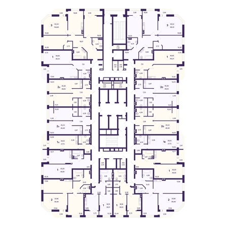 
  Продается 2-комн. квартира, 46.63 м², ЖК Астон. Шесть звёзд, 1
. Фото 1.