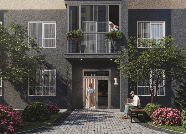 
  Продается студия, 33.7 м², ЖК Квартал Сосновый бор, дом 1
. Фото 2.