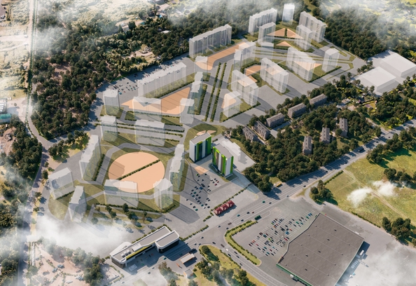 
  Продается 2-комн. квартира, 63 м², ЖК Эко-квартал на Кедровой, д 3 сек 1
. Фото 1.