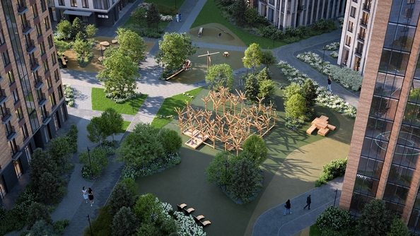 
  Продается 3-комн. квартира, 76.95 м², ЖК Фора, дом 1
. Фото 19.