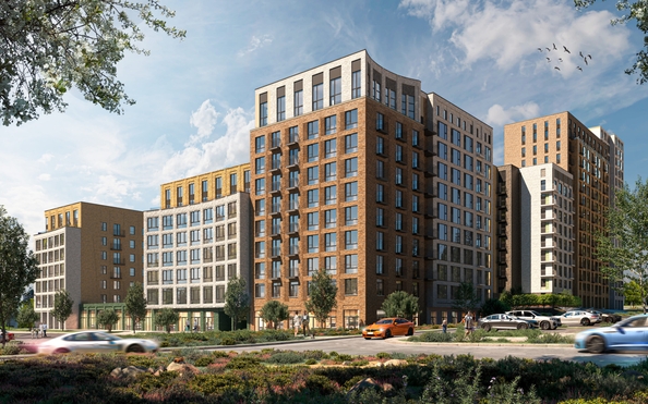 
  Продается 1-комн. квартира, 41.4 м², ЖК Зеленый город, дом 1
. Фото 8.