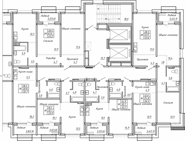 
  Продается 1-комн. квартира, 32.7 м², ЖК Гренландия, Лес дом №5
. Фото 1.