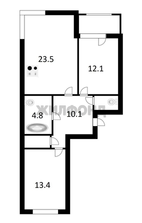 
  Продается 3-комн. квартира, 66.9 м², Герцена ул, д. 1/1
. Фото 20.