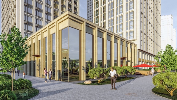 
  Продается офис 92.46 м², в АК Лэнд Лорд, башня С. Фото 4.