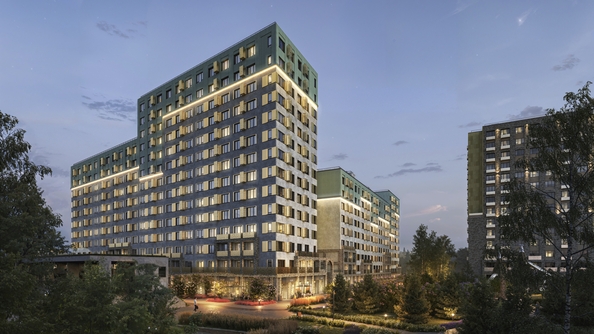 
  Продается студия 26.5 м², в  Природные кварталы Сибирия. Фото 2.