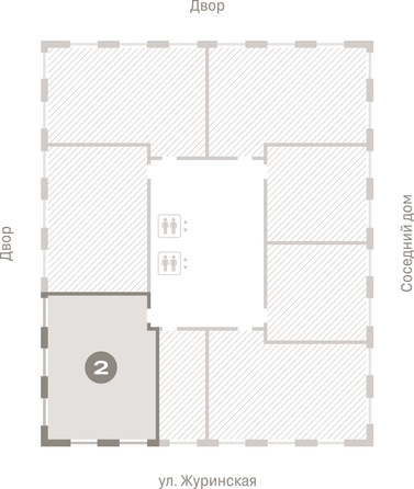 
  Продается 2-комн. квартира 74.77 м², в ЖК Город на озере. Фото 2.
