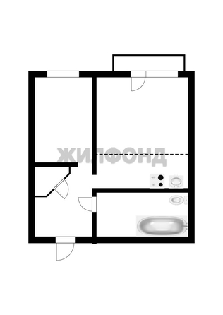
  Продается 2-комн. квартира 57 м². Фото 10.