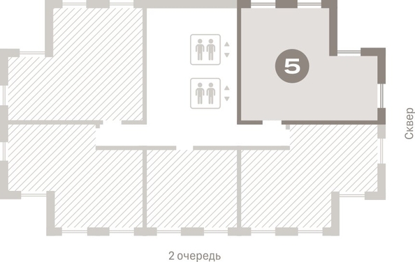 
  Продается 4-комн. квартира 140.79 м², в ЖК Авиатор, дом 3. Фото 2.