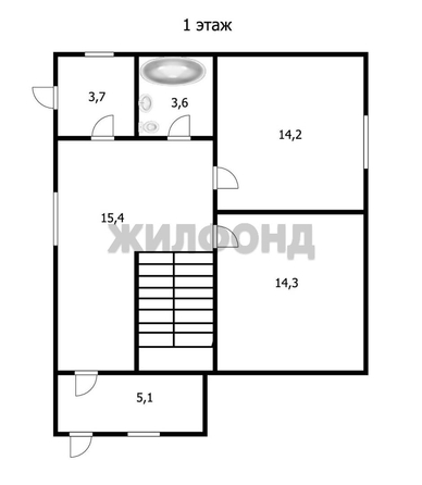 
  Продается дом 128 м². Фото 14.