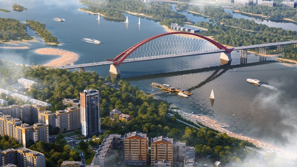 
  Продается 1-комн. квартира 37.33 м², в ЖК Расцветай на Бугринской роще. Фото 1.