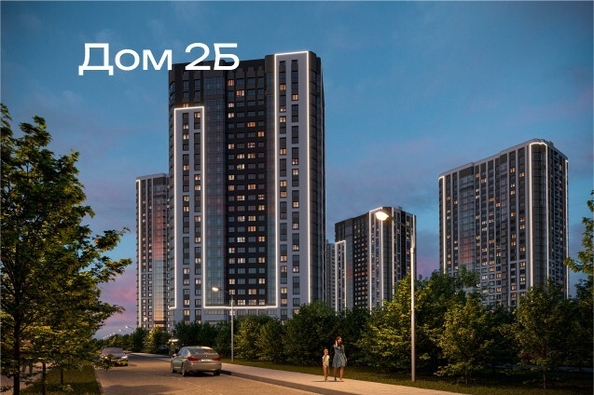 
  Продается 1-комн. квартира 46.41 м², в ЖК Астон. Шесть звёзд, 2. Фото 2.