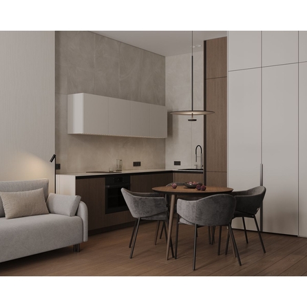 
  Продается 1-комн. квартира 56.6 м², в ЖК Менделеев. Фото 8.