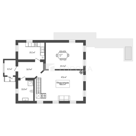 
  Продается дом 488 м². Фото 37.