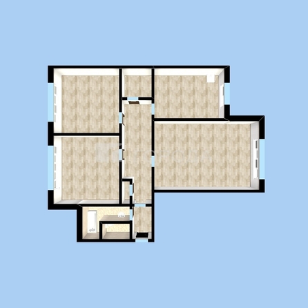 
  Продается 3-комн. квартира 82 м². Фото 24.
