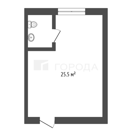 
  Сдается универсальное помещение 25.2 м². Фото 38.