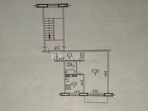 
  Продается 1-комн. квартира 32.4 м². Фото 20.