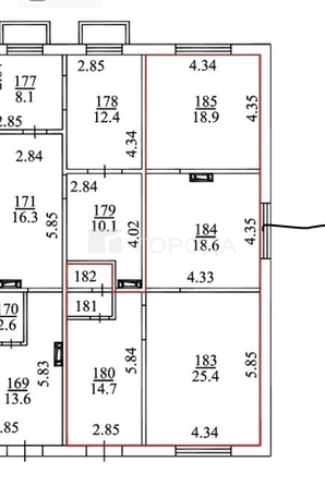 
  Продается универсальное помещение 80.8 м². Фото 8.