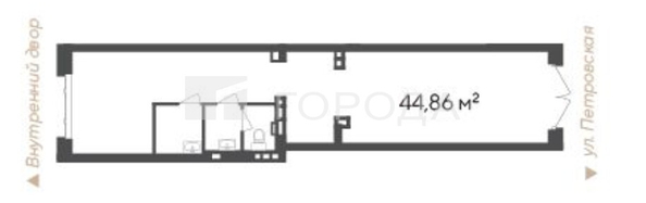 
  Продается офис 44.86 м². Фото 2.