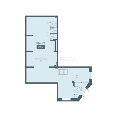 
  Продается офис 141.53 м², в  Кварталы Немировича, 1 очередь. Фото 2.
