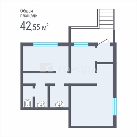 
  Продается универсальное помещение 43 м². Фото 18.