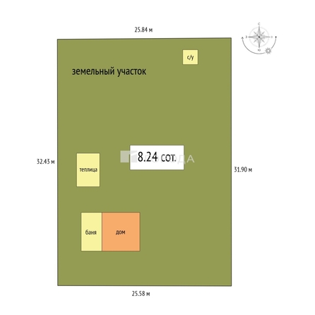 
  Продается коттедж 89.73 м². Фото 30.