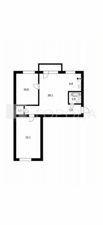 
  Продается 3-комн. квартира 55.5 м². Фото 2.