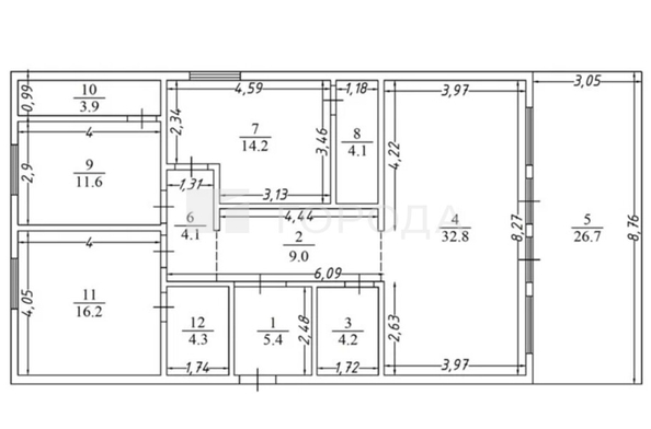 
  Продается коттедж 145 м². Фото 12.