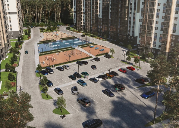 
  Продается студия 33.7 м², в ЖК Квартал Сосновый бор, дом 1. Фото 8.
