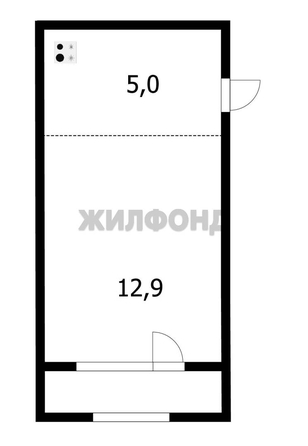 
  Продается студия 26.5 м². Фото 1.