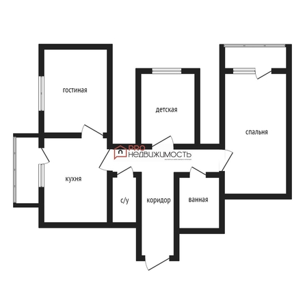 
  Продается 3-комн. квартира 76.9 м². Фото 29.