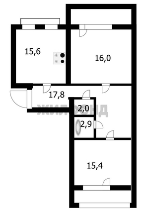 
  Продается 2-комн. квартира 70 м². Фото 11.