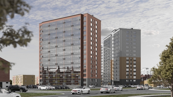 
  Продается 1-комн. квартира 45.75 м², в ЖК Урбан Парк, дом 1. Фото 2.