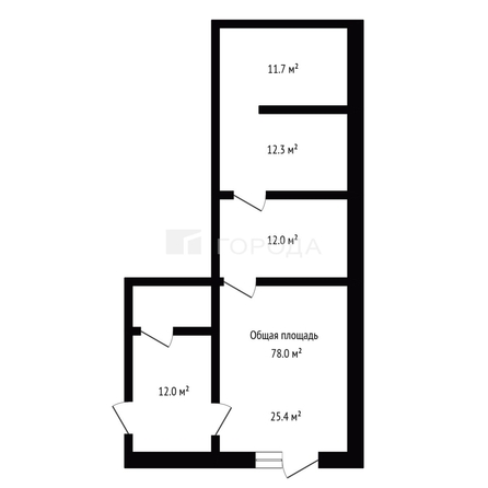 
  Сдается универсальное помещение 78 м². Фото 13.