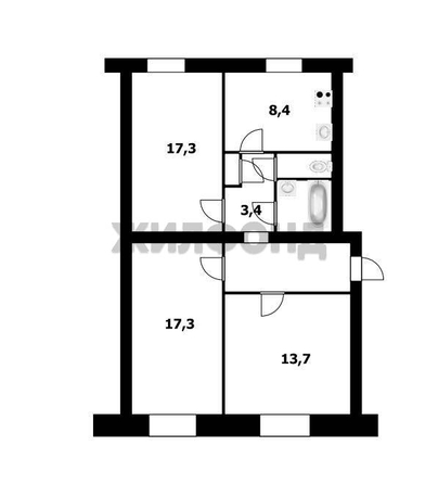 
  Продается комната 13.7 м². Фото 5.