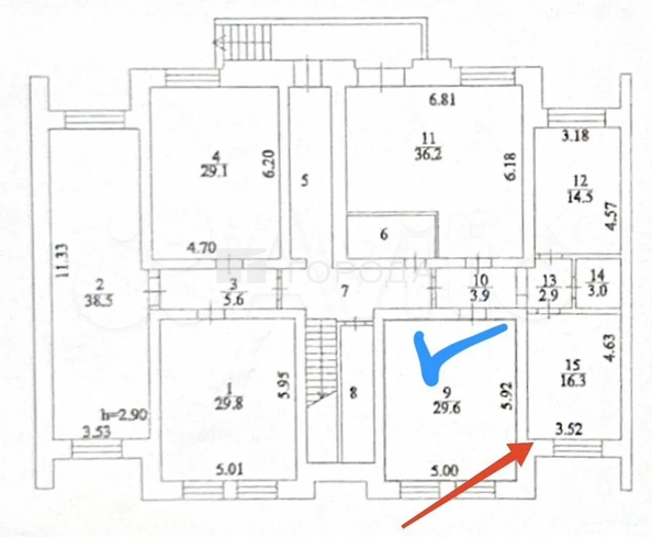 
  Продается универсальное помещение 30 м². Фото 18.