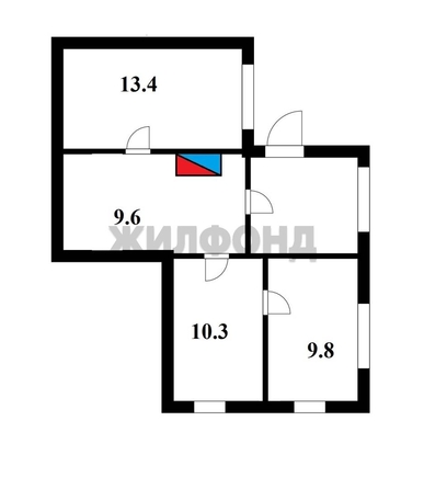 
  Продается дом 57.3 м². Фото 18.