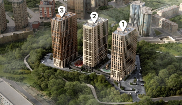 
  Продается 2-комн. квартира 59.5 м², в ЖК Расцветай на Кропоткина, дом 1. Фото 5.