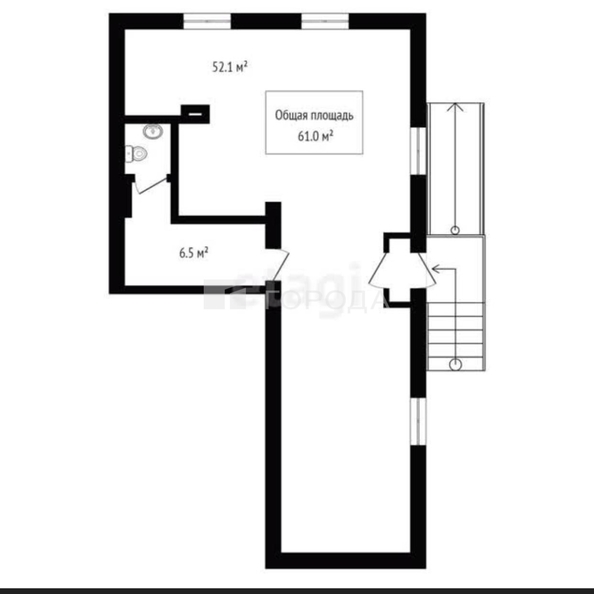 
  Сдается универсальное помещение 61 м². Фото 25.
