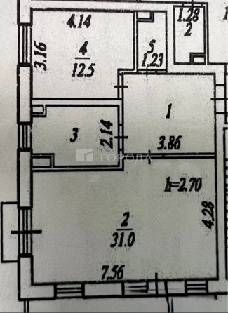 
  Продается 2-комн. квартира 65 м². Фото 15.