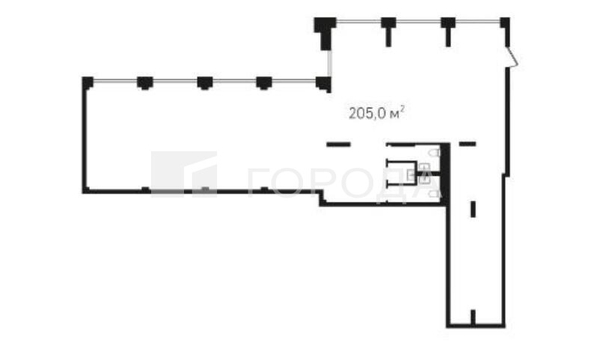 
  Сдается универсальное помещение 205 м², в ЖК Мылзавод, дом 2. Фото 4.