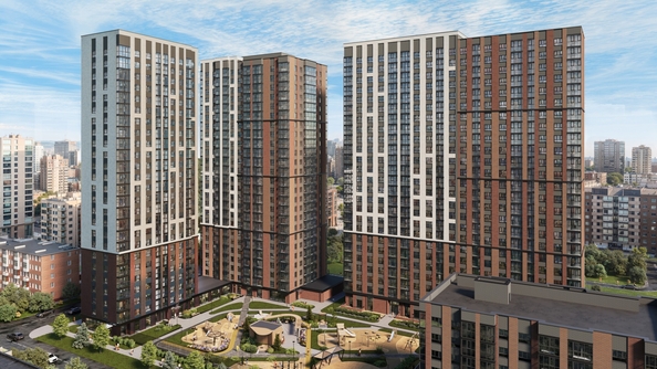 
  Продается 2-комн. квартира 46.9 м², в ЖК Счастливый квартал, 2. Фото 2.