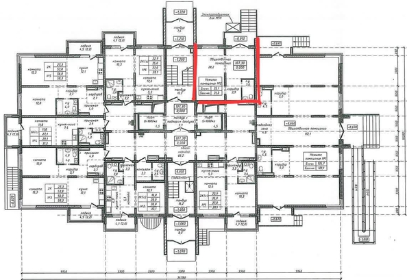 
  Продается универсальное помещение 35.1 м², в ЖК Азимут, дом 4. Фото 1.