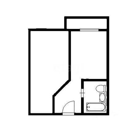 
  Сдается 1-комн. квартира 34 м². Фото 6.